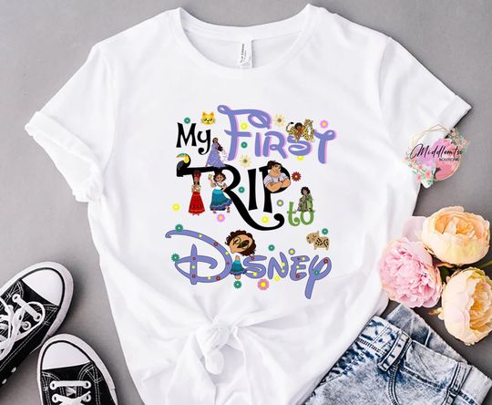 My First Trip To Disney Shirt, Disney Family Encanto Shirt