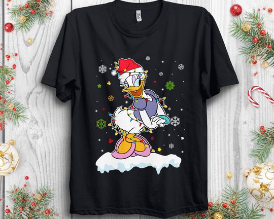 Disney Santa Daisy Duck Christmas Lights, Mickey and Friends Christmas