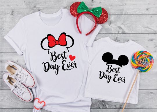 Best day ever, Disney Vacation, Custom Disney shirts