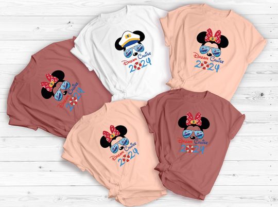 Dream Cruise 2024 Shirt, Disney Family Cruise Shirt, Disney Trip Shirt, Disney Shirt