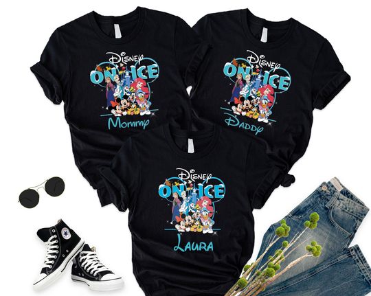 Disney On Ice 2024 Shirt, Disney Family Shirts, Disney Epcot Shirt