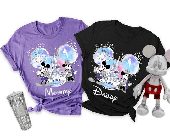 Discover Disney100 Mommy Daddy Family Matching Shirt