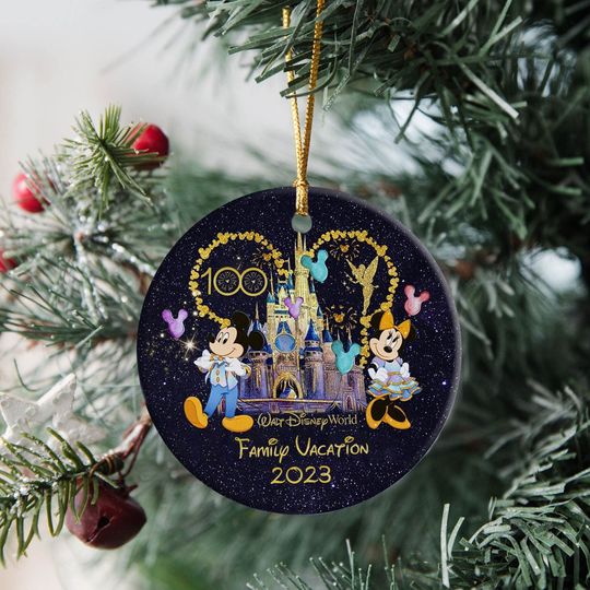 Personalized Disney 100th Anniversary Ornament