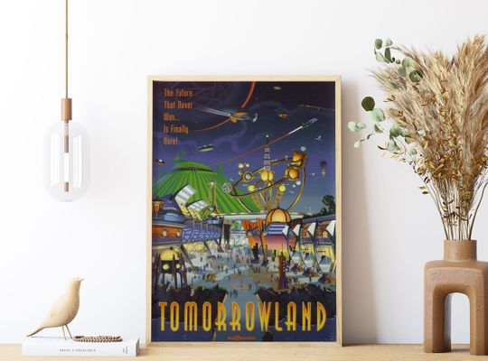 Tomorrowland Disney Premium Matte Vertical Poster