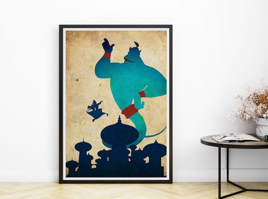 Disney Aladdin Movie Premium Matte Vertical Poster