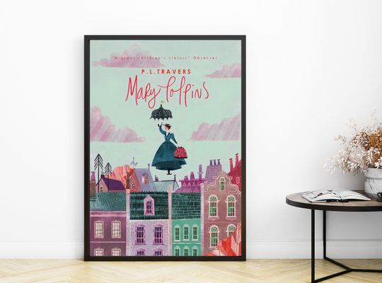 Disney Mary Poppins Premium Matte Vertical Poster