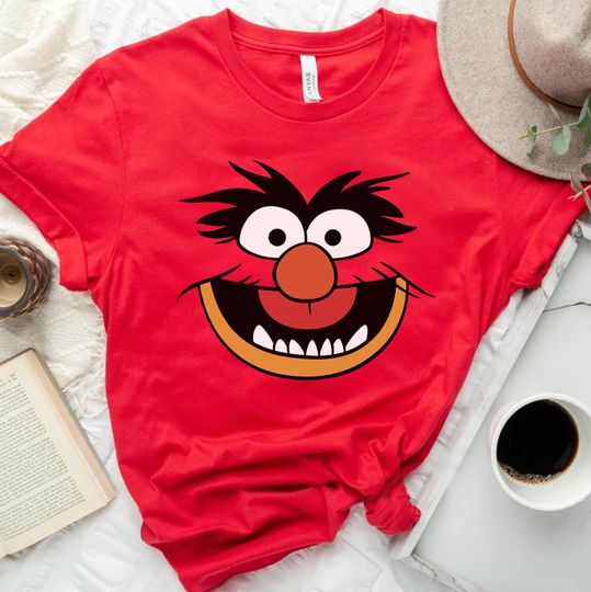 Cute Disney The Muppets Animal Big Face Costume Shirt