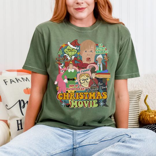 Christmas Movie Retro Shirt, National Lampoons Shirt, Buddy The Elf Portrait Vintage Shirt, Disneyland Vacation Family