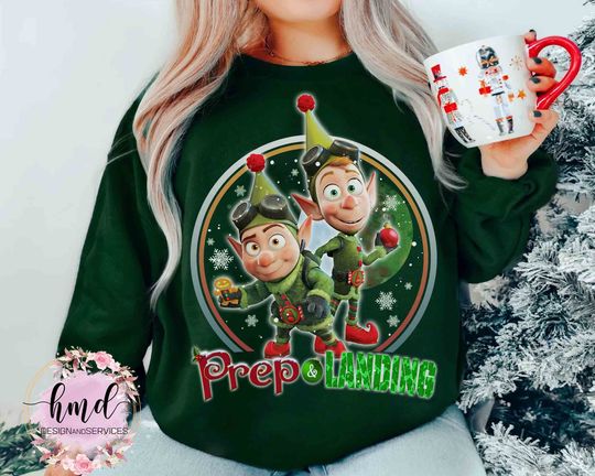 Discover Funny Prep & Landing Christmas Movie Vintage T-shirt, Mickey's Very Xmas Party 2022 Tee, Disney Magic Kingdom Family Holiday Trip Gift