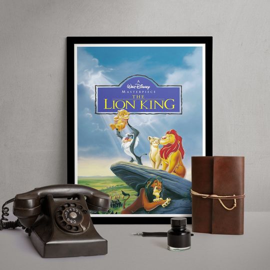 The Lion king Disney Film Premium Matte Vertical Poster