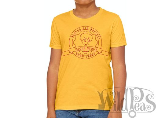 Discover Rescue Aid Society Eagle Scou, The Rescuers Down Under Disney Inspired Tee