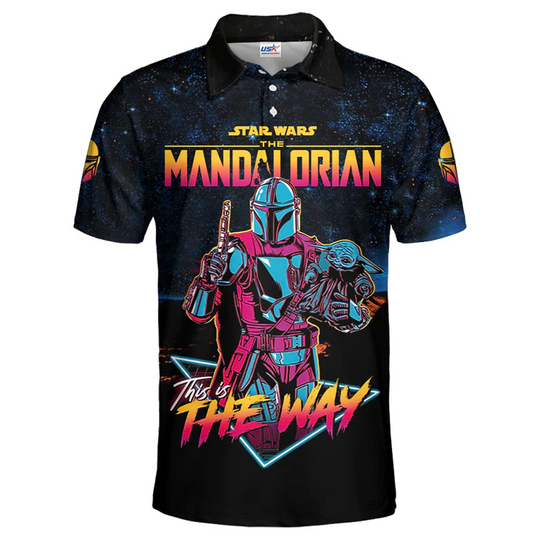 Star Wars The Mandalorian Disney Polo Shirt