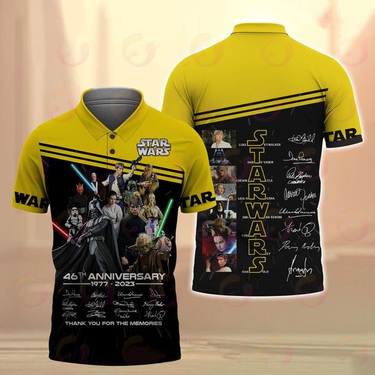 Star Wars 46th Anniversary Disney Polo Shirt