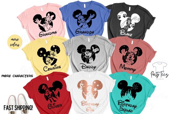 Disneyland Family Shirts, Disneyworld Family Shirts, Vintage Disneyland Shirts, Magic Kingdom Shirt, Disney Family Shirts
