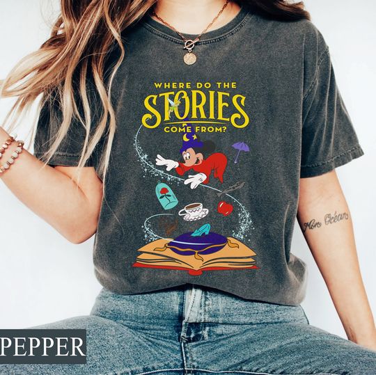 Disney Fantasia Tee, Fantasia Sorcerer Mickey Shirt, Disney Princess Birthday Shirt