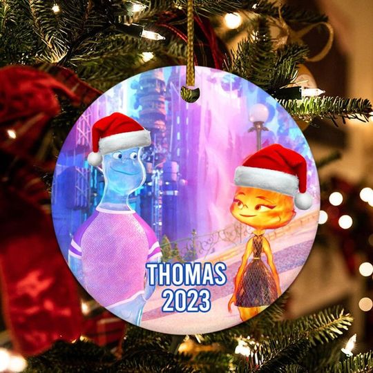 Discover Elemental Christmas Ornament, Elemental 2023, Disney Elemental