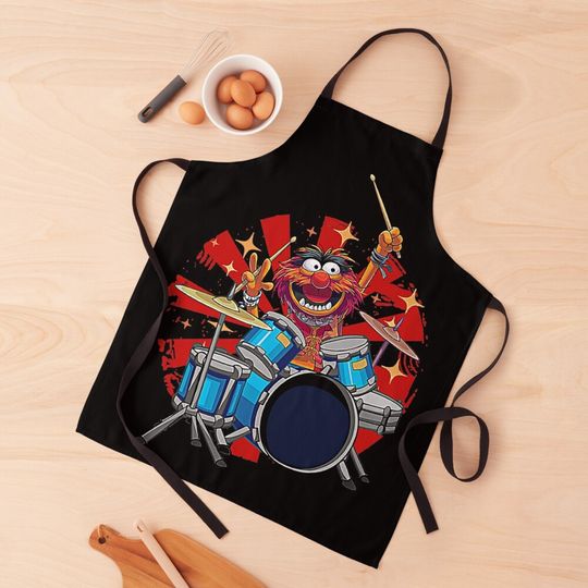 The Muppets Animal Drummer Disney Kitchen Apron