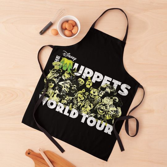 The Muppets World Tour Concert Disney Kitchen Apron