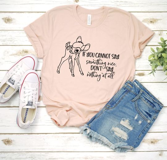 Disney Bambi Thumper Magic Kingdom Disney World Disneyland Mouse T-Shirt