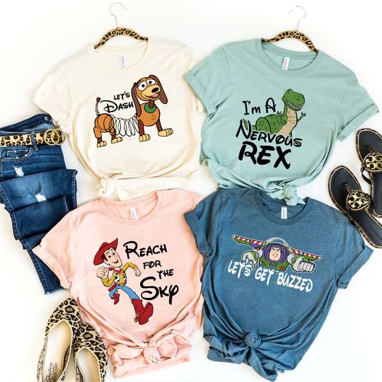 Toy Story Friends Shirt, Disney Toy Story Shirt, Toy Story Characters Shirt, Disney Vacation Shirt
