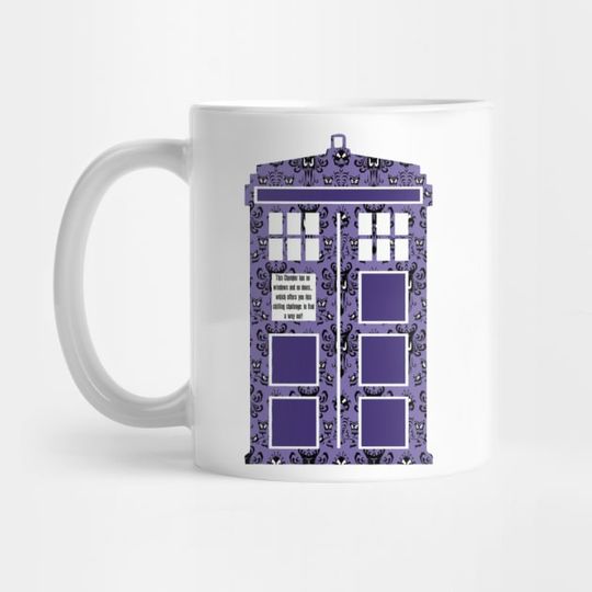 Only one way out Haunted Mansion Doctor Who Crossover Only one way out - Disney - Mug