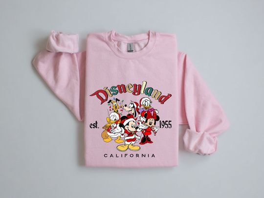 Discover Retro Disneyland Est 1955 California Shirt, Vintage Disneyland Shirt,Mickey And Friends shirt