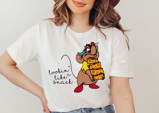 Discover Lookin' Like A Snack Gus-Gus Shirt, Disney Cindrella Shirt, Disney Snacks, Disneyland Trip Shirt, Disney Family Shirt