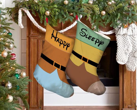Disney Snow White and the Seven Dwarfs Stocking, Happy Stocking