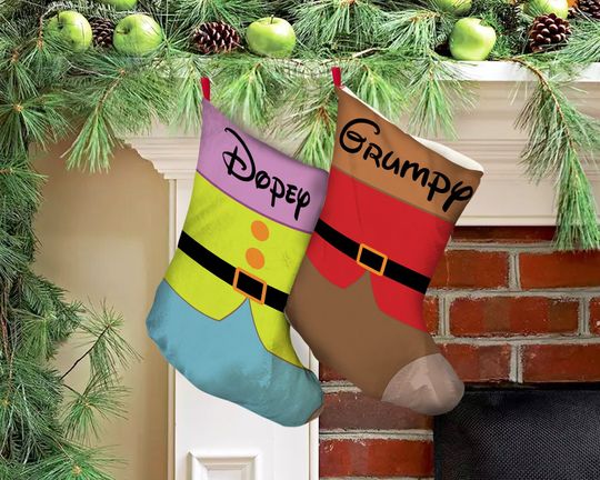Disney Snow White and the Seven Dwarfs Stocking, Grumpy Stocking
