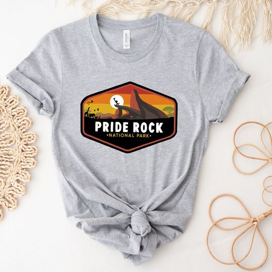 Lion King Disney T-Shirt, Pride Rock National Park Shirt, Disney Simba Shirt