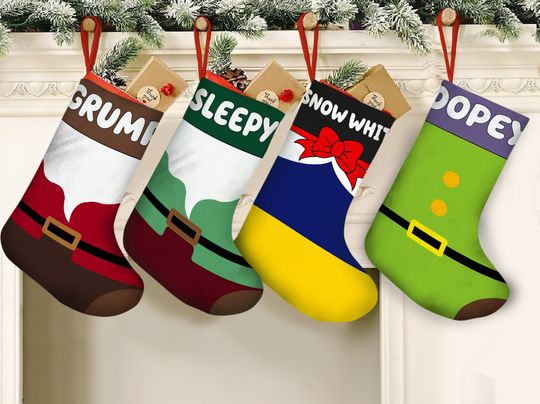 Disney Princess Characters Stocking, Snow White Christmas Stocking