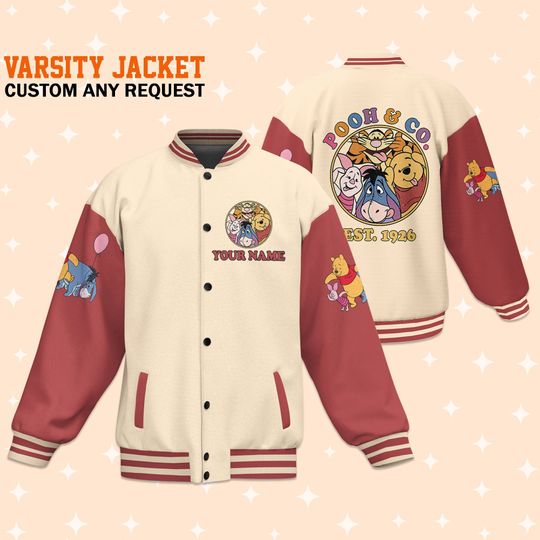 Personalize Winnie The Pooh And Co, Disney Jacket