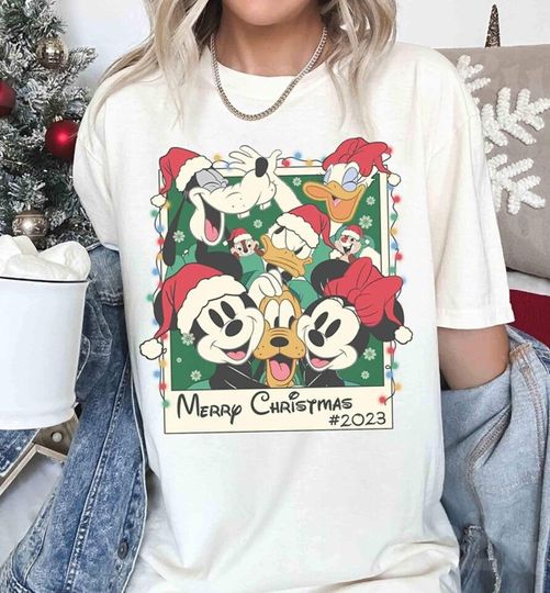 Discover Vintage Walt Disney World Christmas Shirt, Disneyworld Christmas Shirt, Retro Disney