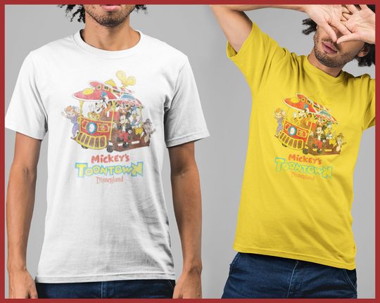 90's RARE Disneyland ToonTown | Unisex Softstyle Shirt