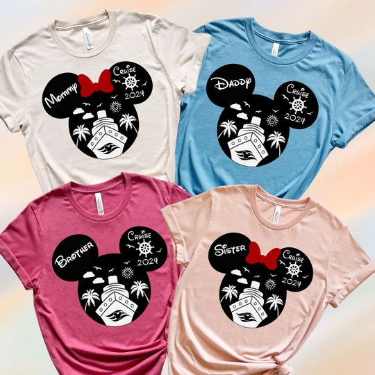 Personalized Disney Cruise Family Shirt, Custom Disney Cruise Shirt, Disney Family Cruise Shirt, Custom Disney Cruise Tshirts, Disney Cruise