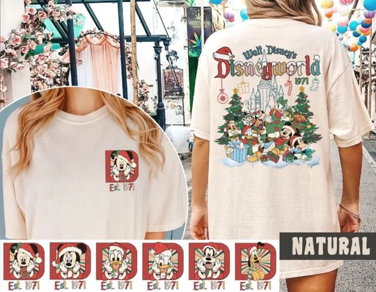 Discover Mickey & friends Disneyworld Christmas shirt, Disney Christmas Party 2023 Shirt,