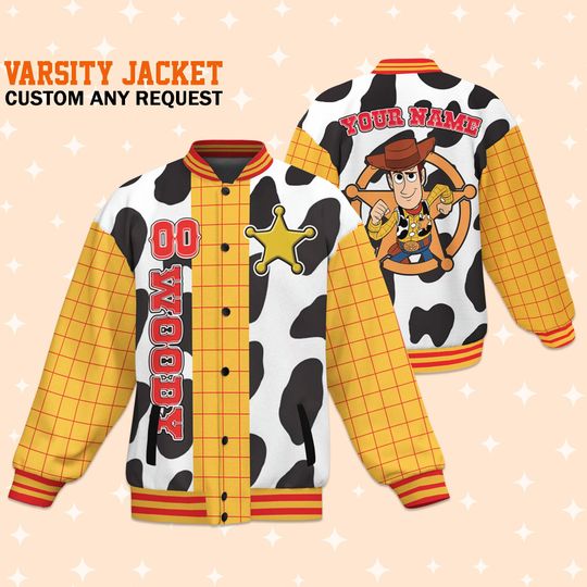 Custom Toy Story Woody Jacket, Disney Jacket
