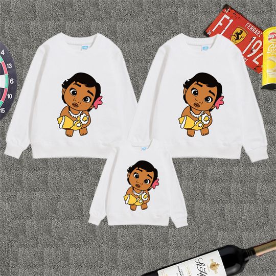 Disney Moana Sweatshirt, Disney Family Sweatshirt, Christmas Gifts