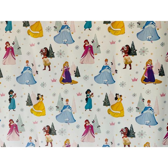Discover Hallmark Wrapping Paper Christmas Disney Princesses