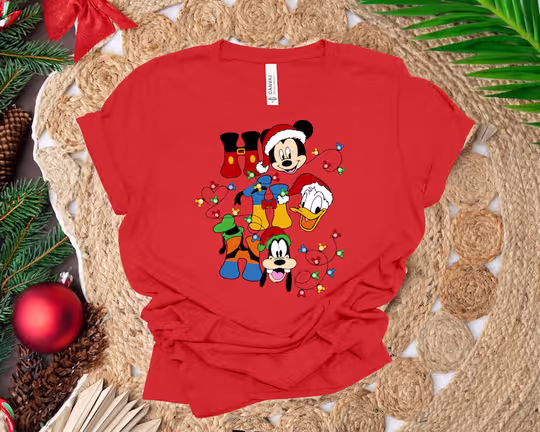 Discover Mickey & Friends Disney Christmas for Christmas T-shirt
