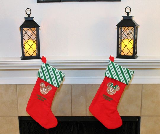 Personalizable Disney Inspired Gingerbread Mickey or Minnie