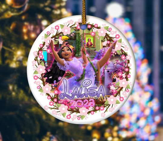 Personalized Encanto Disney Christmas Ornament