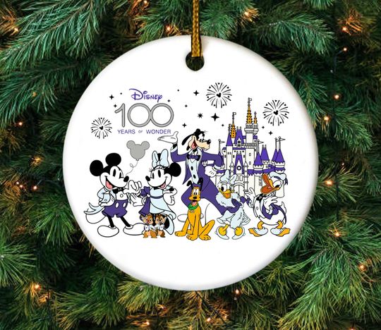 Disney 100 Years of Wonder Christmas Ornament