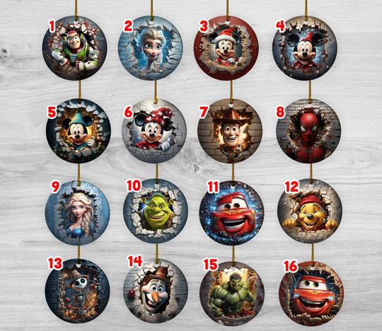 Mickey And Friends Disney Christmas Ornament