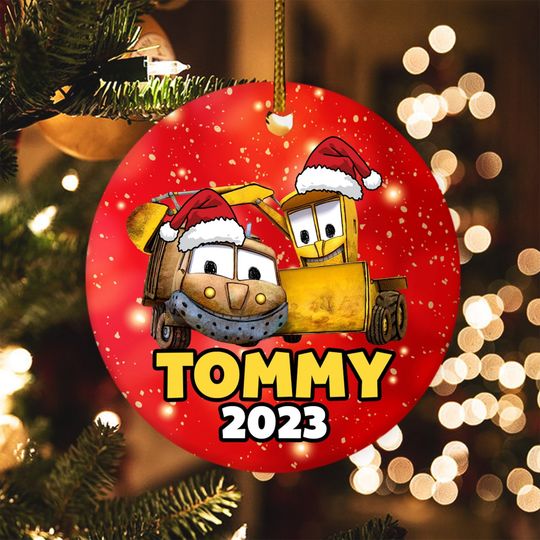 Personalized The Stinky And Dirty Disney Christmas Ornament