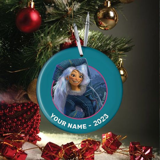 Personalized Raya and The Last Dragon Sisu Disney Christmas Ornament