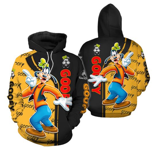 Goofy Hoodie, Goofy Dog Hoodie, Goofy Disney