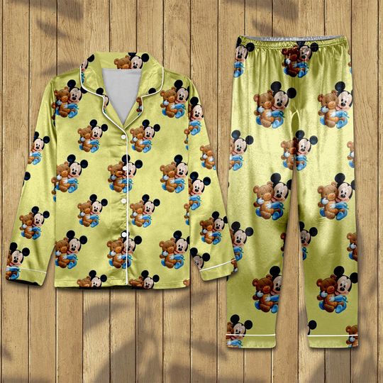 Mickey Christmas Pajama Set,  Matching Family Pajamas Set, Family Disneyy Pajamas, Mickey Christmas Pajamas