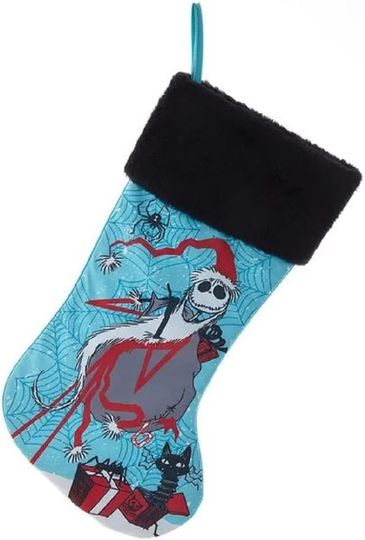 Disney Nightmare Before Christmas Santa Jack Skellington Stocking
