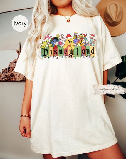 Vintage Disneyland Winnie The Pooh Christmas